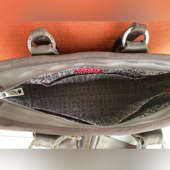 Excellent Condition Harveys Espresso Carriage Satchel. - Picture 5 of 6